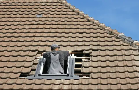Pose de velux - Colleville-Montgomery